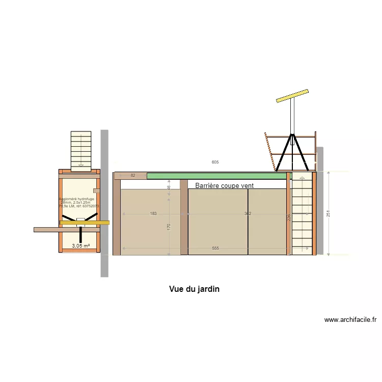 Plateforme astronomie 11. Plan de 