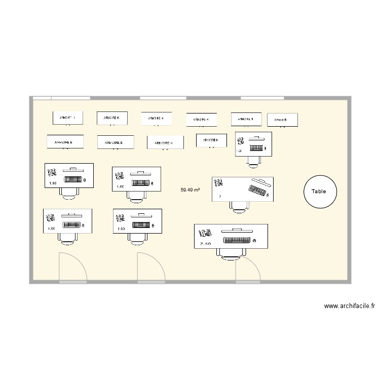 pole qs. Plan de 0 pièce et 0 m2