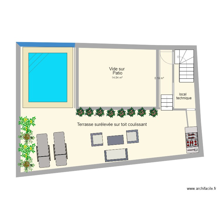 sidi mimoun terrasse é. Plan de 0 pièce et 0 m2