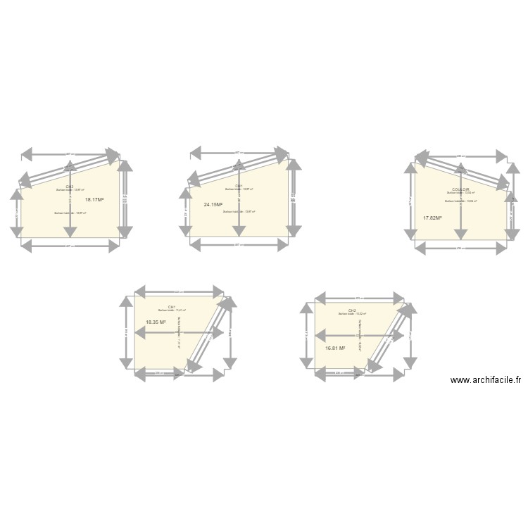 Cotard coupe. Plan de 0 pièce et 0 m2