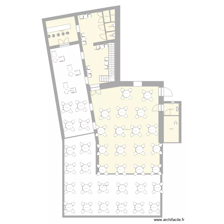 Restaurant Bar V2. Plan de 