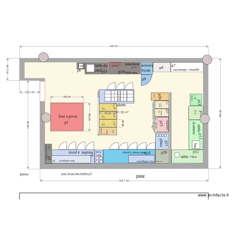 melloul. Plan de 0 pièce et 0 m2