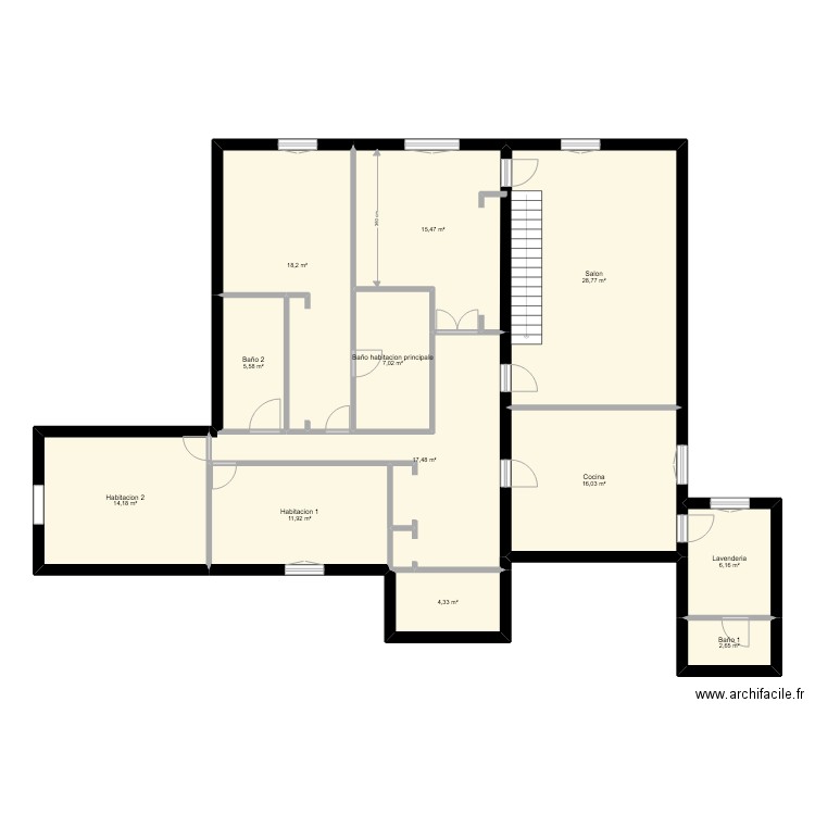 Atico Duplex El Borne. Plan de 0 pièce et 0 m2