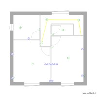 plan electrique etage coté