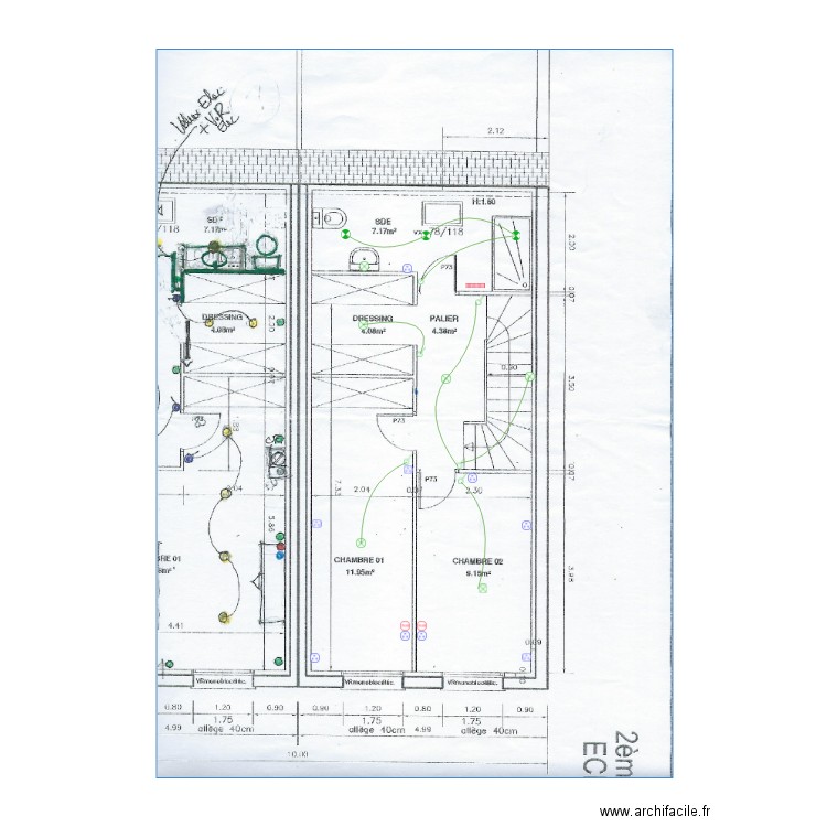 Olivier etage 2. Plan de 0 pièce et 0 m2