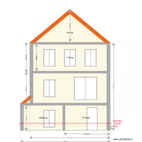 Fa&ccedil;ade arriere avec debaras