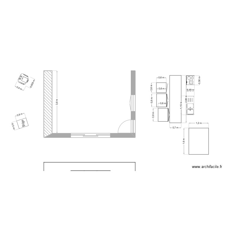 Veranda Valentin. Plan de 0 pièce et 0 m2