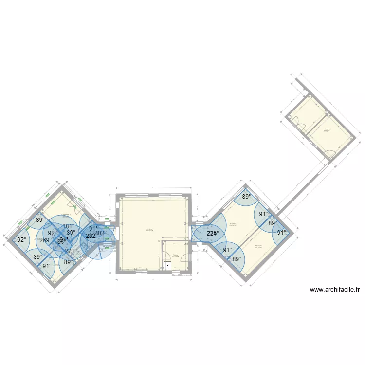 Extension maison. Plan de Extension maison. Plan de
