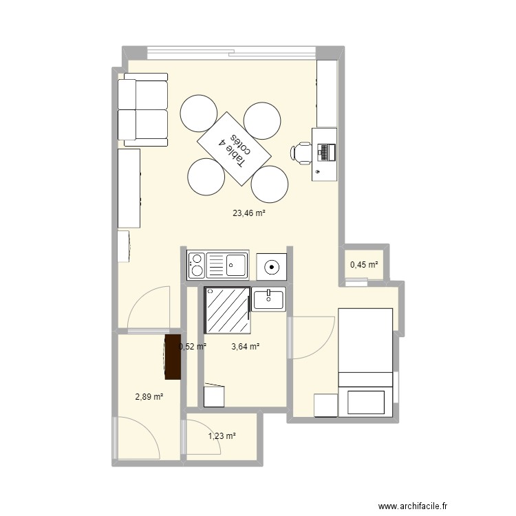 Appart Vertou. Plan de 0 pièce et 0 m2