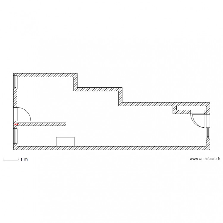 Maison RDC. Plan de 0 pièce et 0 m2