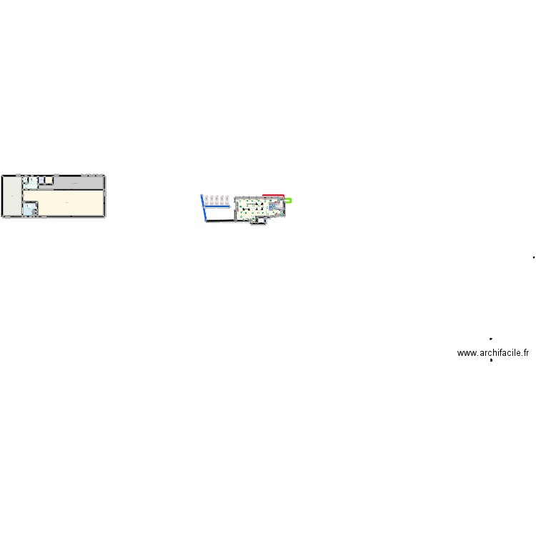 plan évacuation RDC. Plan de 0 pièce et 0 m2