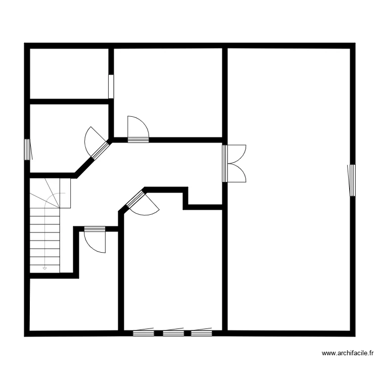 VERDON GERLIER . Plan de 