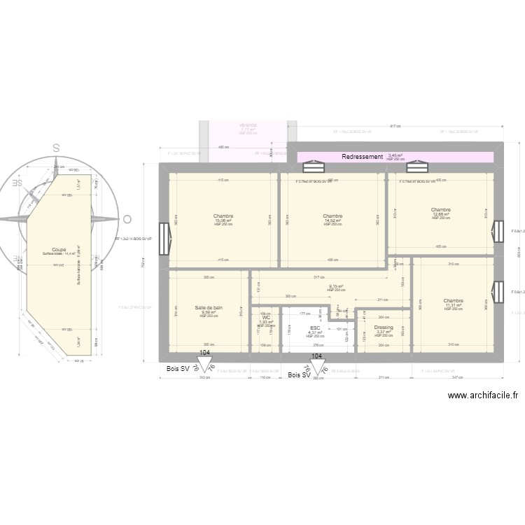 whitehead . Plan de 0 pièce et 0 m2