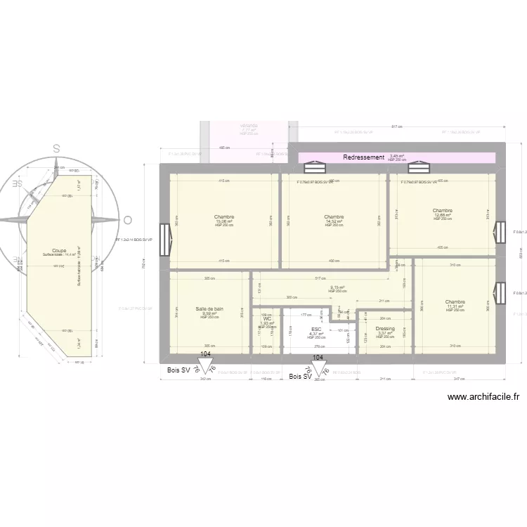 whitehead . Plan de 