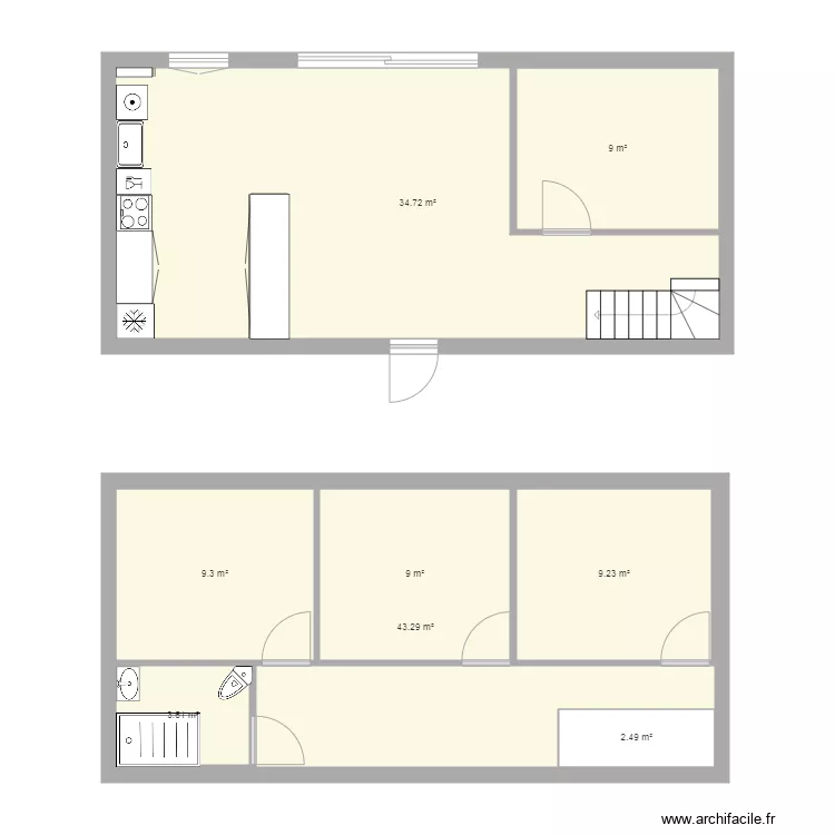 grange 2. Plan de grange 2. Plan de