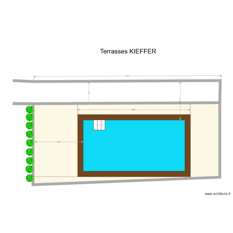 Kieffer Terrasses. Plan de 0 pièce et 0 m2