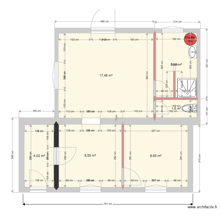 Plaine Maison V1 . Plan de 0 pièce et 0 m2