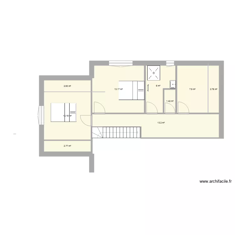 maison 2. Plan de 