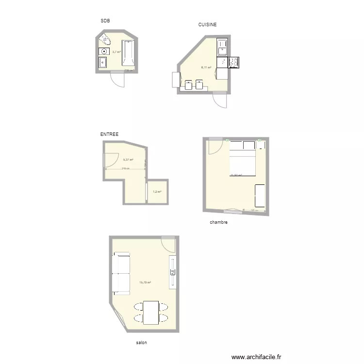 sdb tln. Plan de 