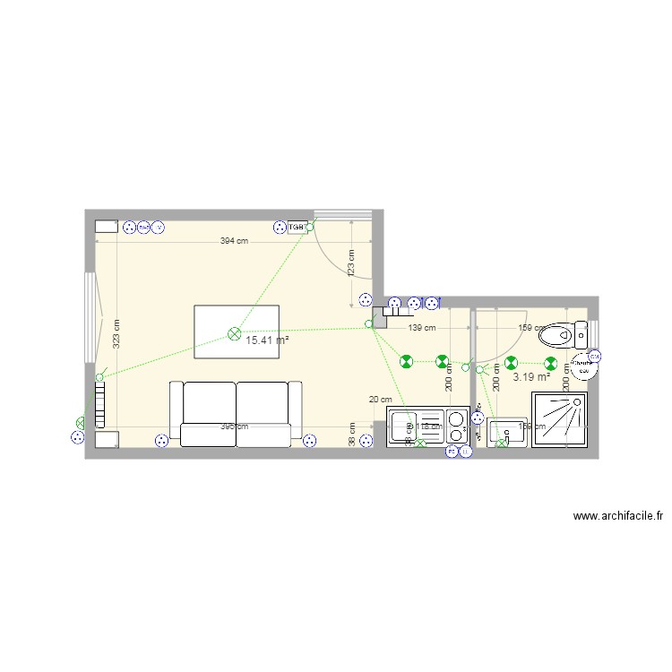 studio RDCH. Plan de 0 pièce et 0 m2