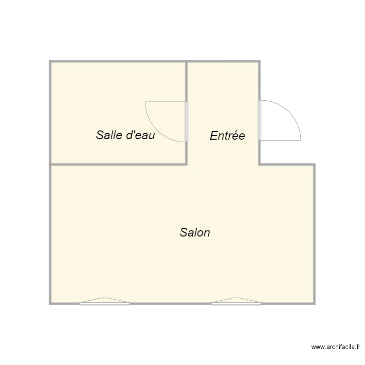 Croquis LAYLE. Plan de 0 pièce et 0 m2