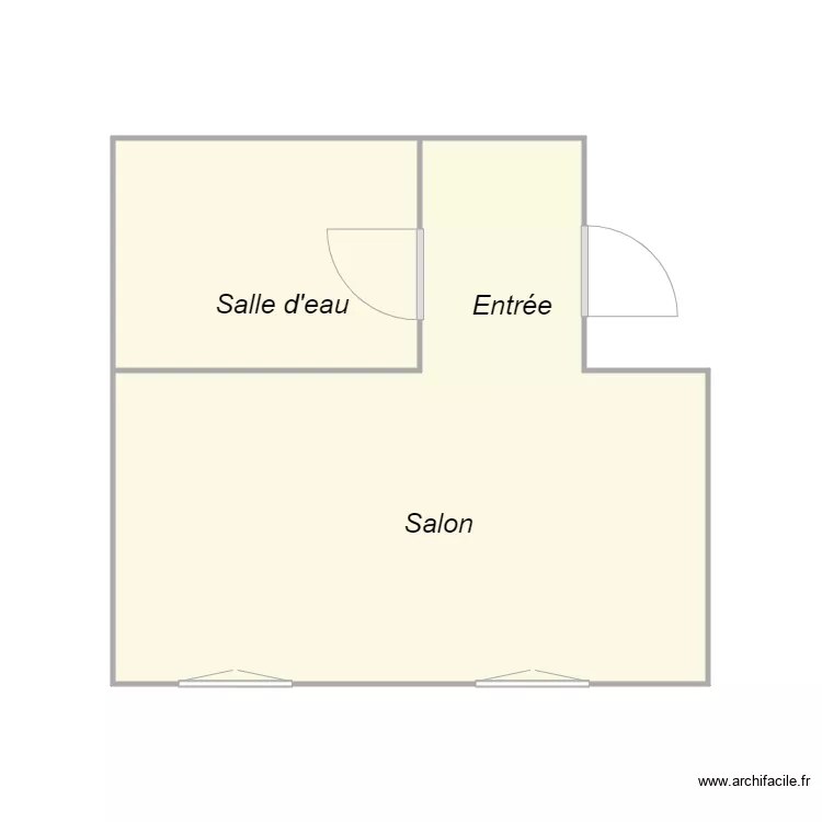 Croquis LAYLE. Plan de 
