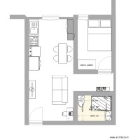 Plan studio de 30m2