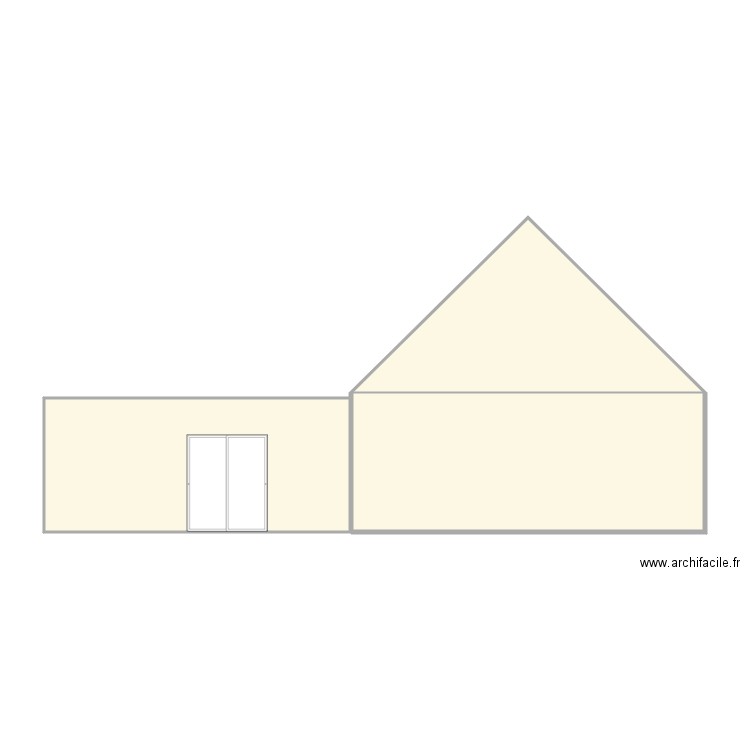 DP FACADE NORD. Plan de 0 pièce et 0 m2