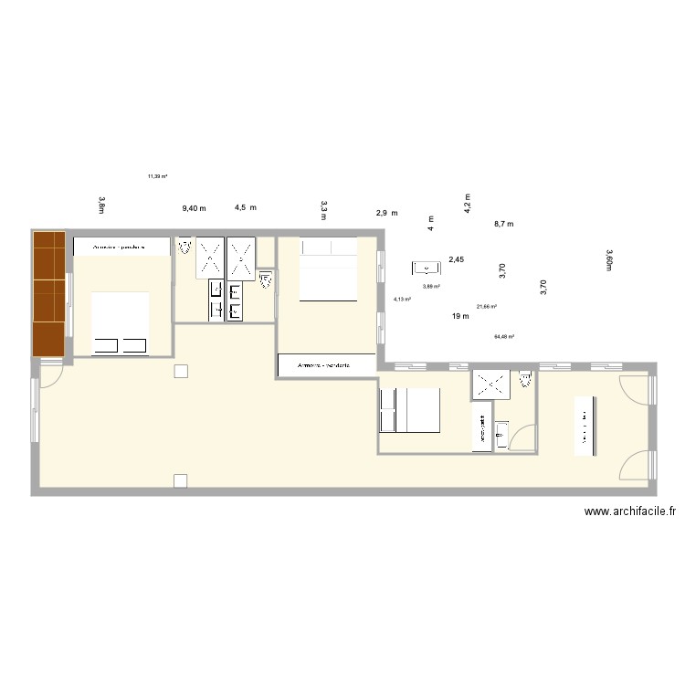 lagasca 27 estado ref1. Plan de 0 pièce et 0 m2