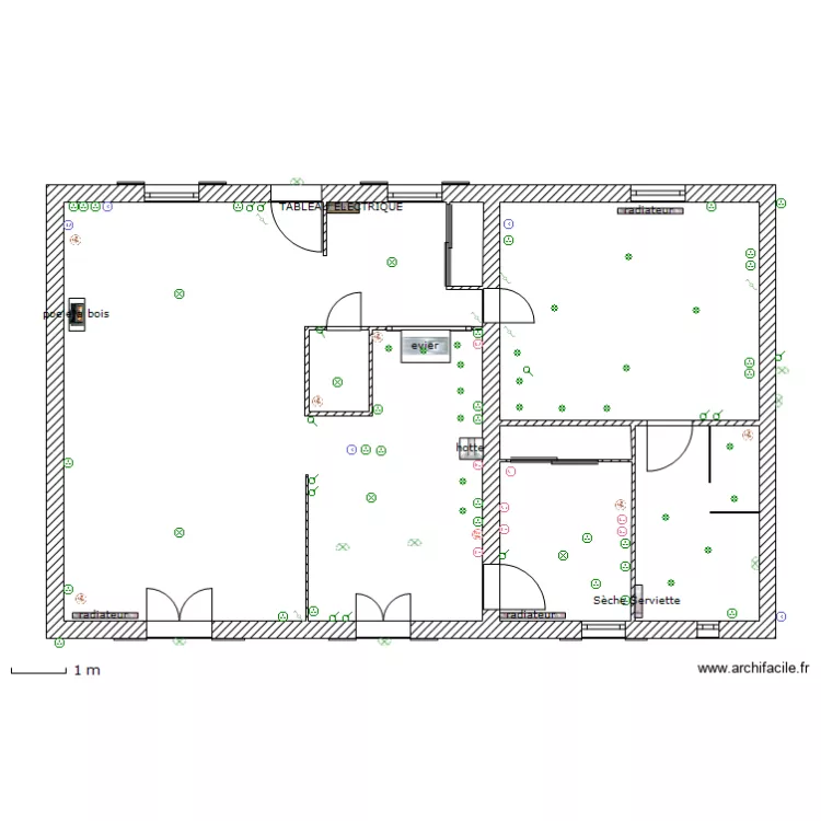 Electricite. Plan de Electricite. Plan de