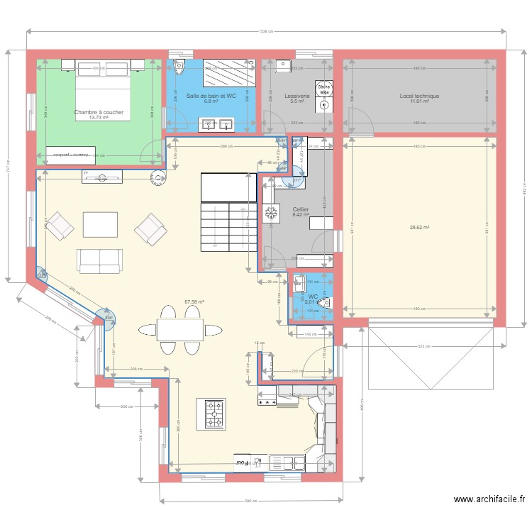 NoirmontRez12. Plan de 0 pièce et 0 m2