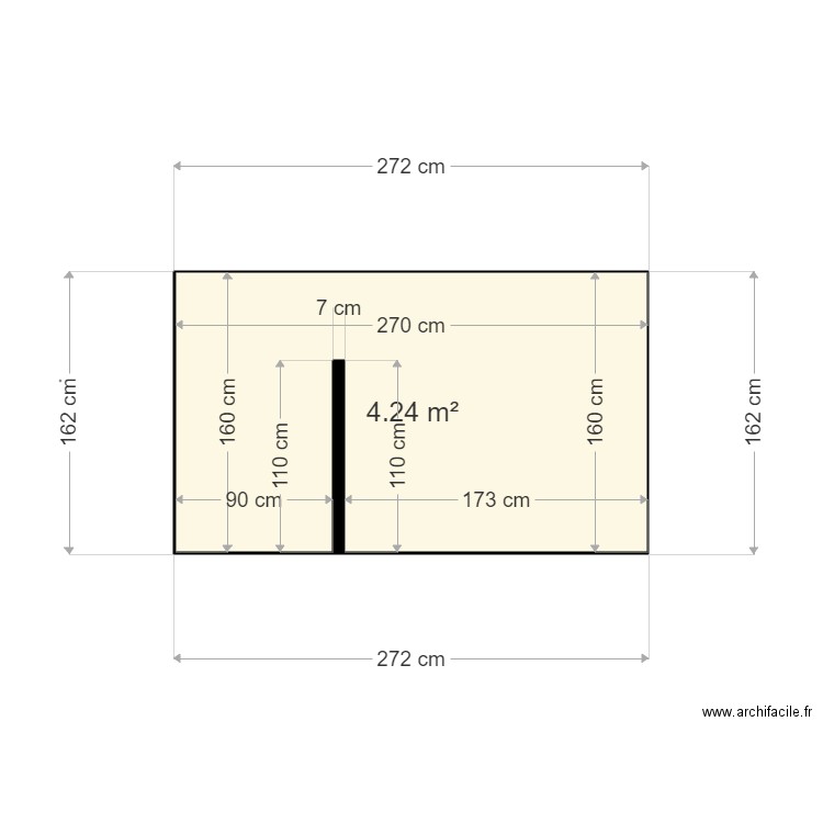 sdb. Plan de 0 pièce et 0 m2