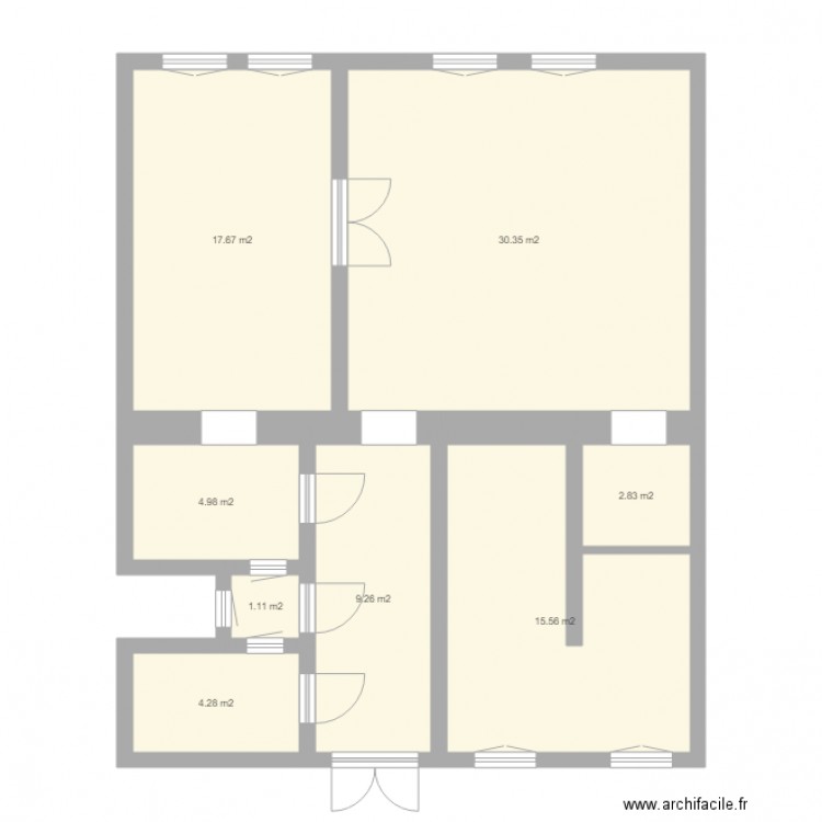 Hernad utca 12. Plan de 0 pièce et 0 m2