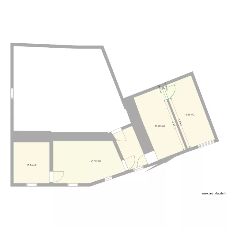 reynaud etage non modifie. Plan de 