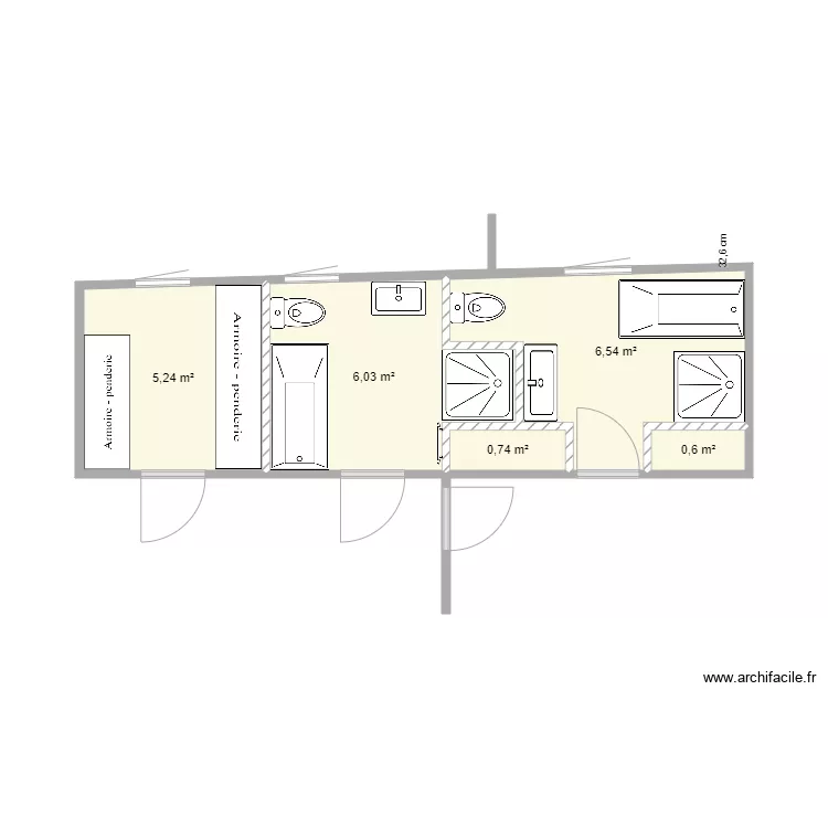 sdb enfants 1. Plan de 