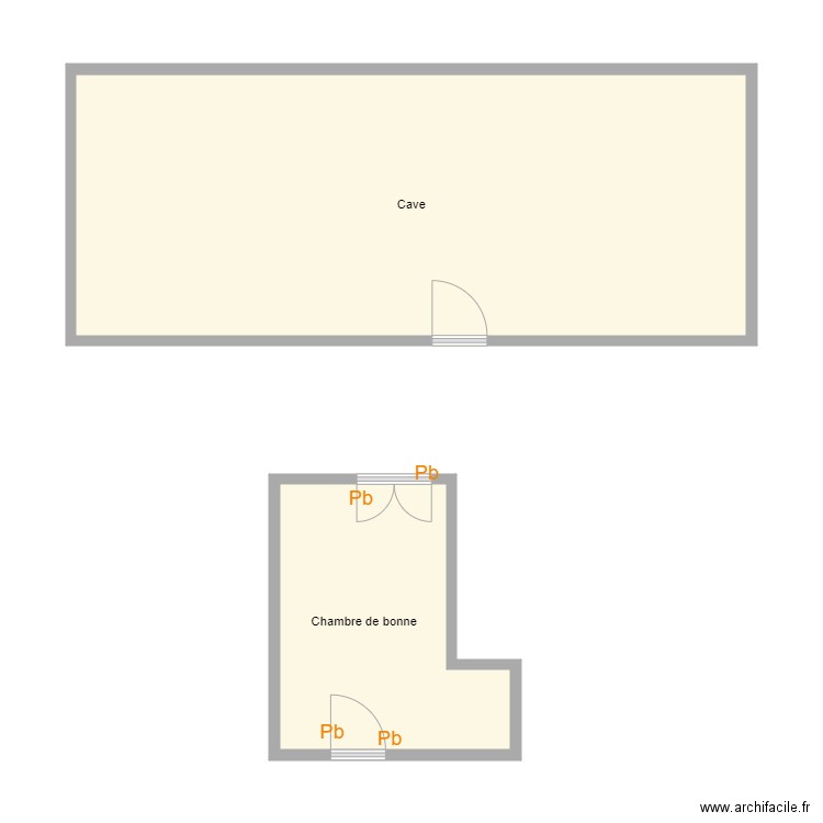 Croquis BAILLY annexes. Plan de 0 pièce et 0 m2