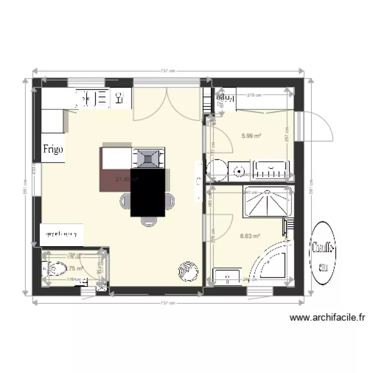 cuisine buanderie 9. Plan de 