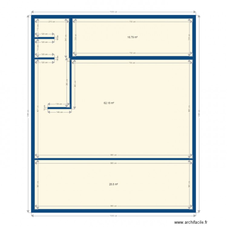 120 choka garage. Plan de 0 pièce et 0 m2