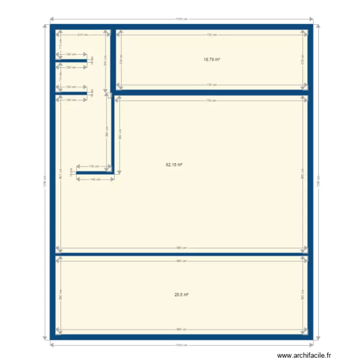 120 choka garage. Plan de 