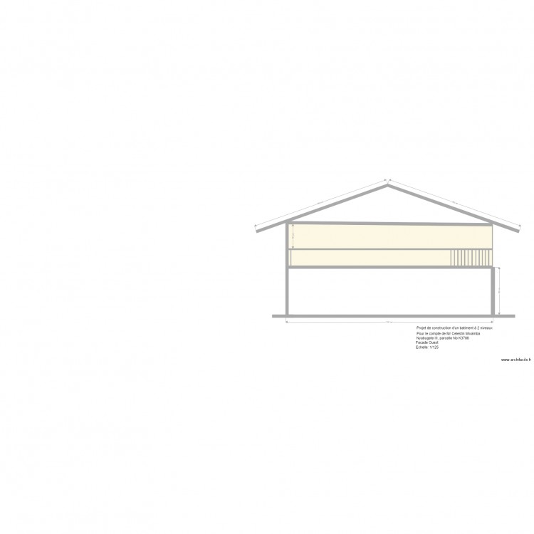 Mwamba facade Est. Plan de 0 pièce et 0 m2