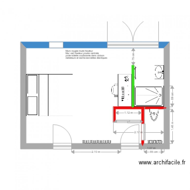 poulailler. Plan de 0 pièce et 0 m2