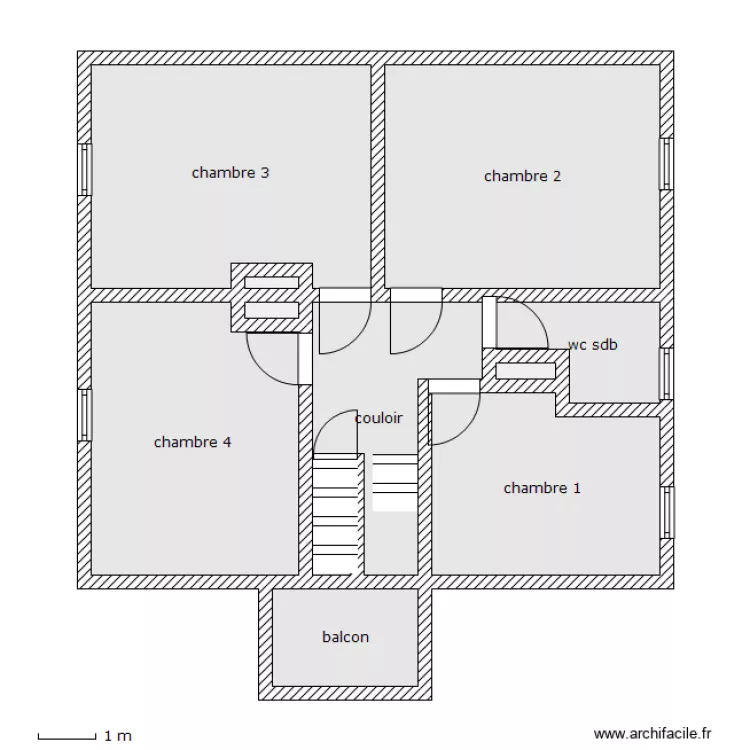 chang 1er. Plan de 