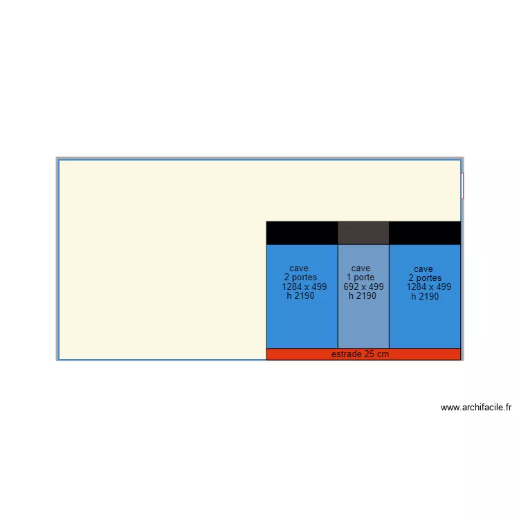 LE JARDIN CAVE A VIN. Plan de LE JARDIN CAVE A VIN. Plan de
