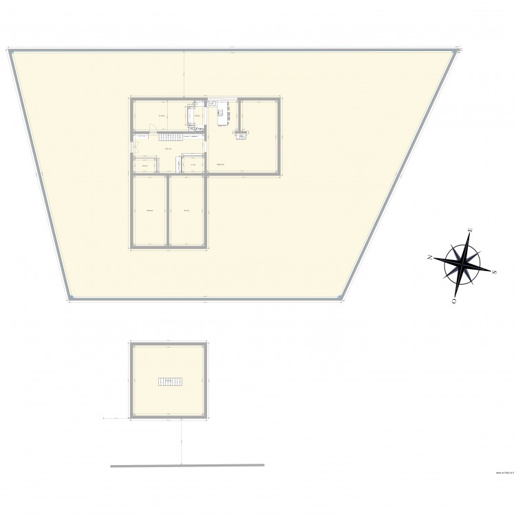 l 16 trapeze. Plan de 0 pièce et 0 m2