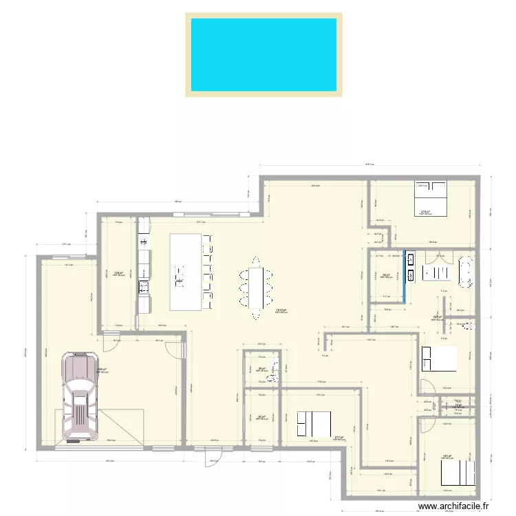 Maison Charles. Plan de Maison Charles. Plan de