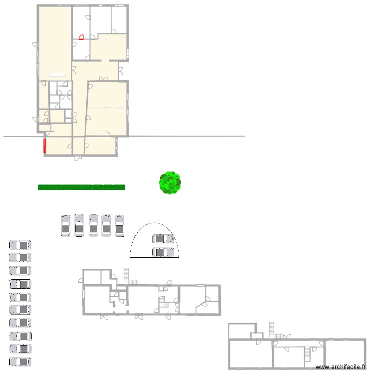 CSC La Fontaine. Plan de 0 pièce et 0 m2