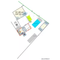 extension projet10 avec plan cadastre