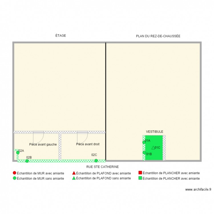 4628 STE CATHERINE. Plan de 0 pièce et 0 m2
