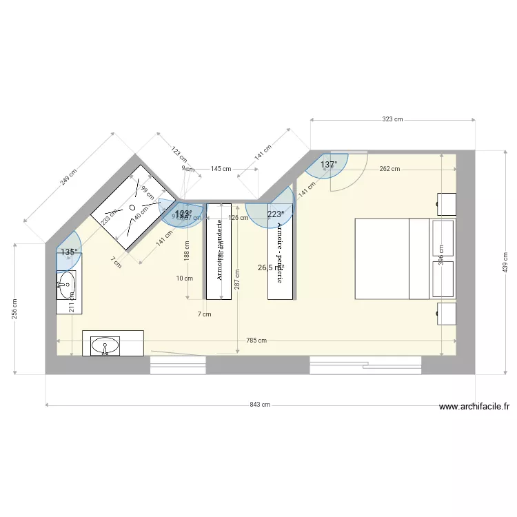 SDB  2 PARENTALE PLOMELIN. Plan de 