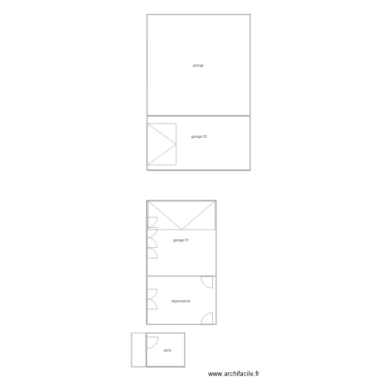 perin annexe am. Plan de 0 pièce et 0 m2